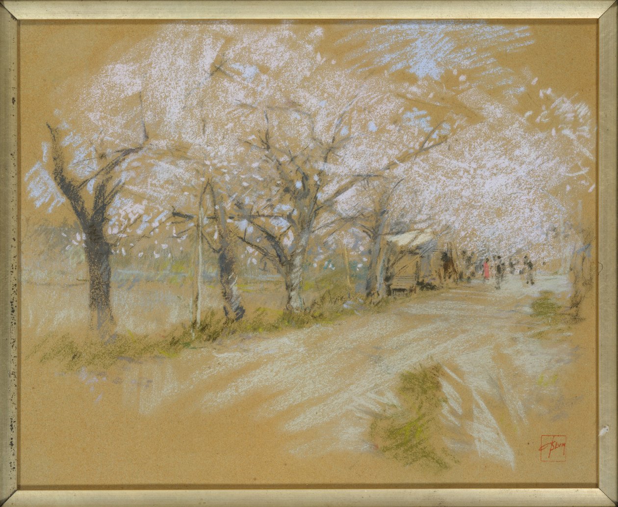 Frühlingslandschaft von Robert Frederick Blum