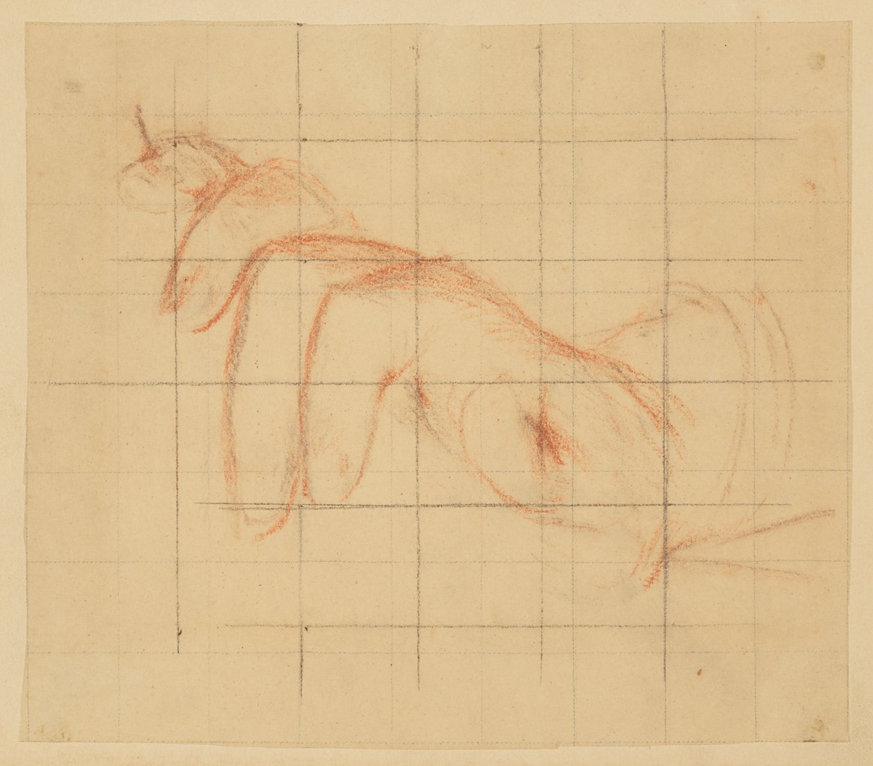 Studie für die linke Hand, "Weinfest", Mendelssohn Glee Club, New York, NY von Robert Frederick Blum