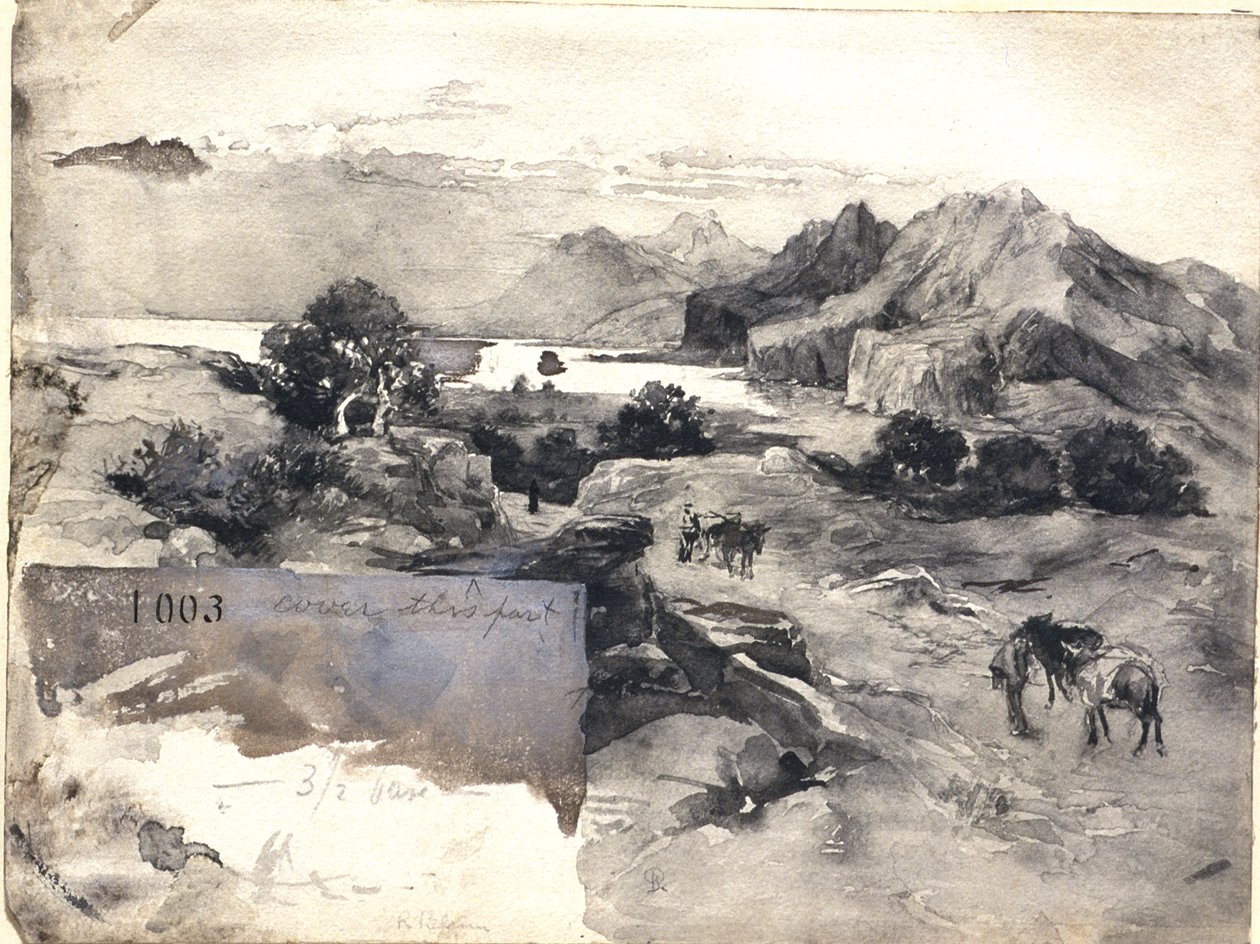 Blick auf den Golf von Korinth von Robert Frederick Blum