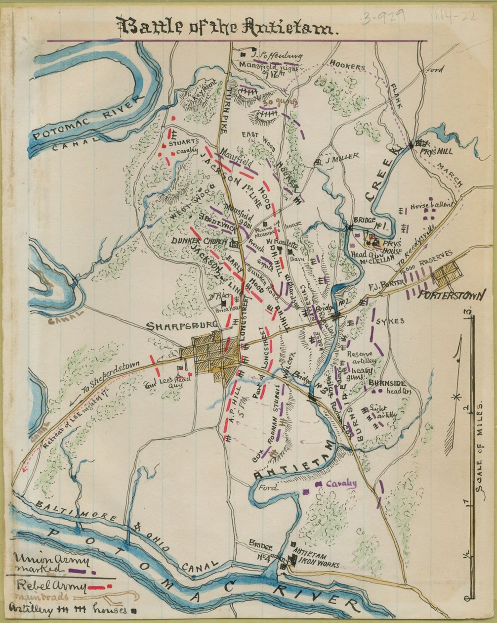 Schlacht von Antietam von Robert Knox Sneden