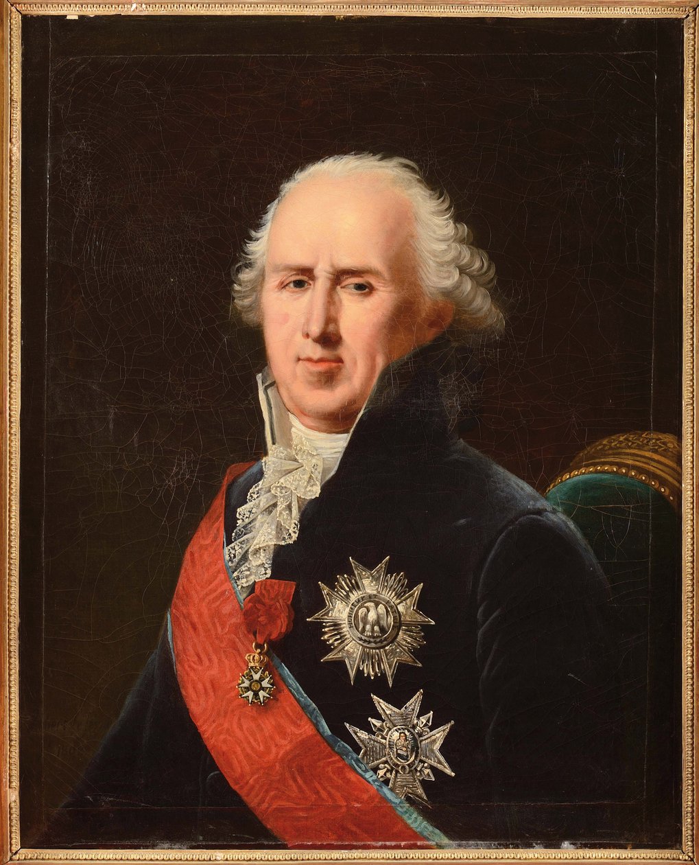 Porträt von Charles-Francois Lebrun, Herzog von Plaisance von Robert Lefevre