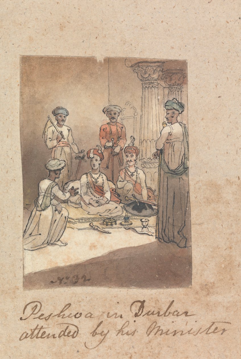 Der Maratha Peshwa und seine Minister von Robert Mabon