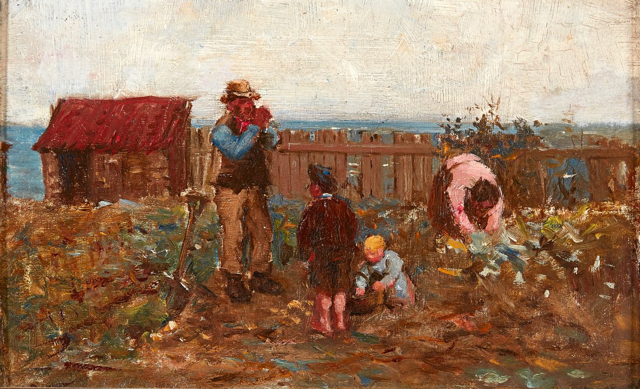Arbeiten im Gemüsegarten von Robert McGregor