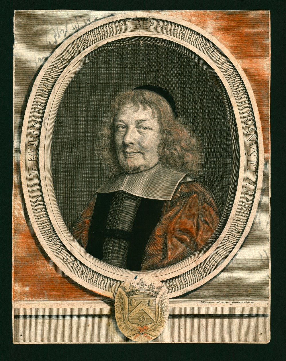 Antoine Barrillon de Morangis, ca. 1661 von Robert Nanteuil