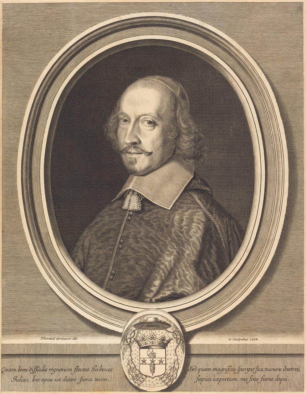 Kardinal Jules Mazarin von Robert Nanteuil