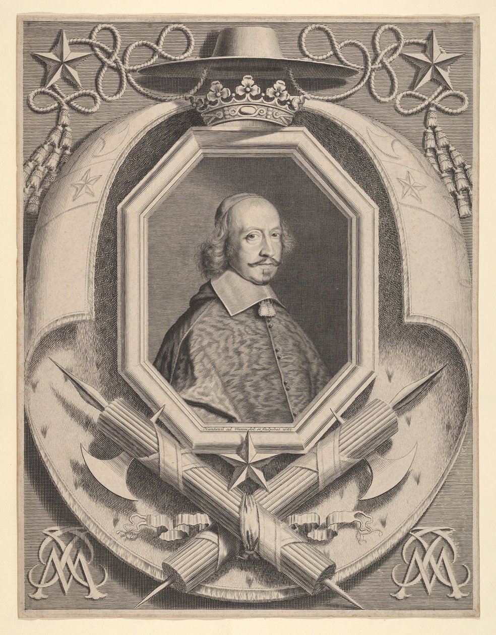 Kardinal Jules Mazarin von Robert Nanteuil