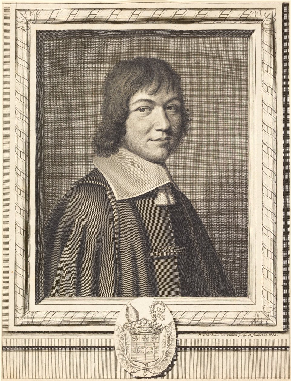 Charles-Maurice Le Tellier von Robert Nanteuil