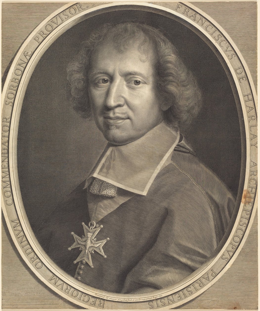 François de Harlay von Robert Nanteuil