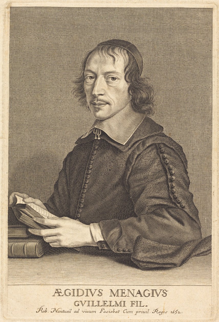 Gilles Ménage von Robert Nanteuil