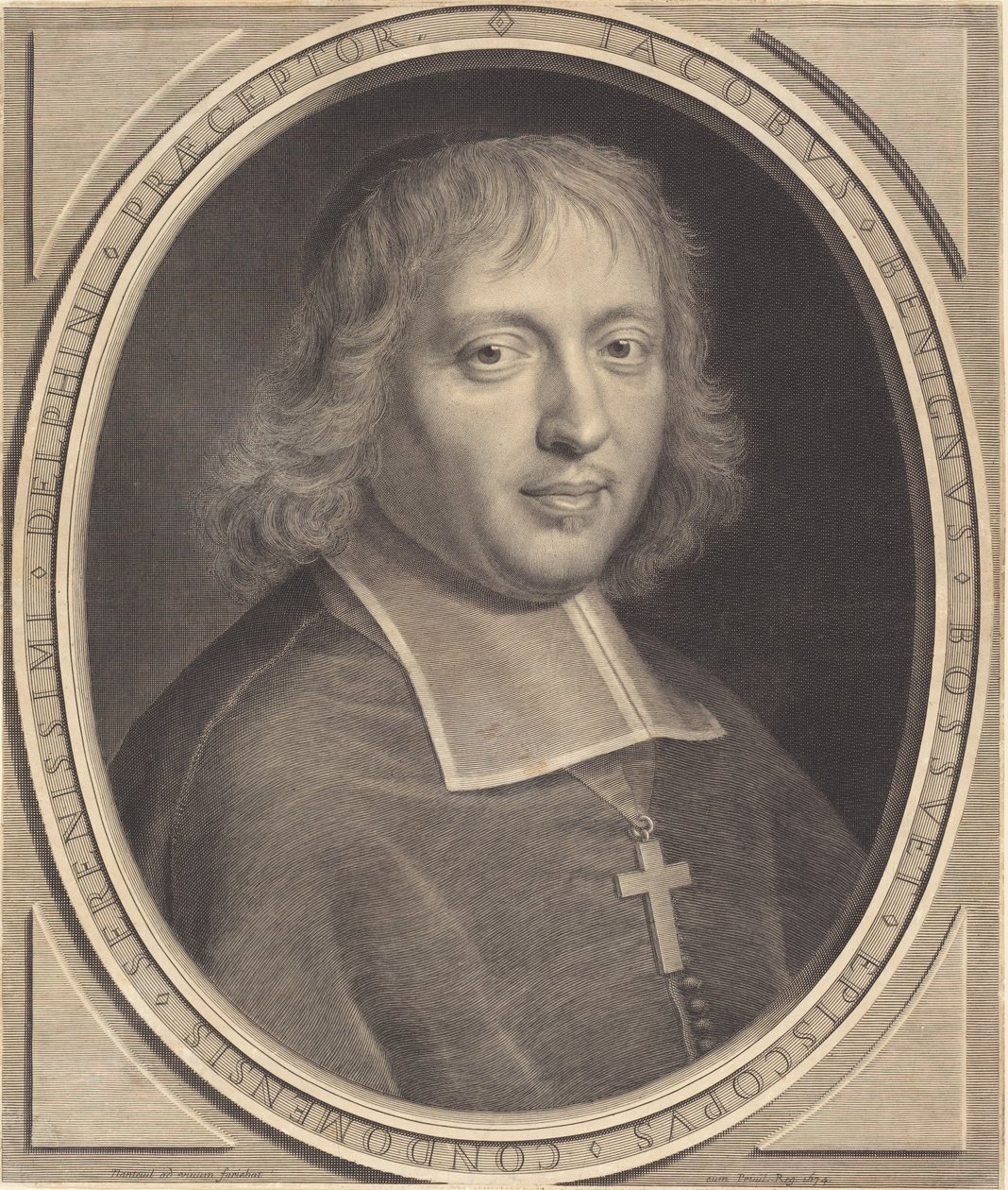 Jacques-Bénigne Bossuet von Robert Nanteuil