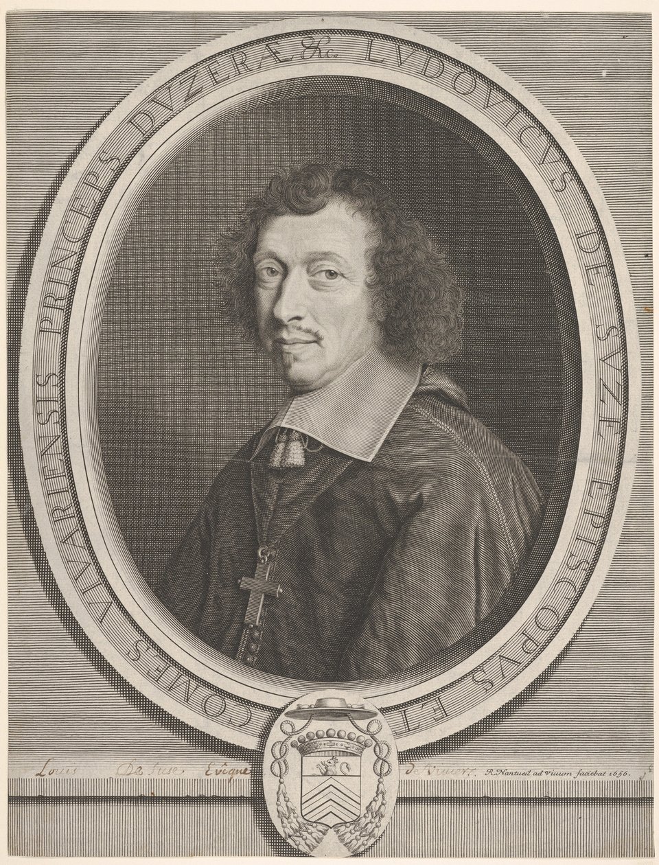 Louis-François de La Baume de Suze von Robert Nanteuil
