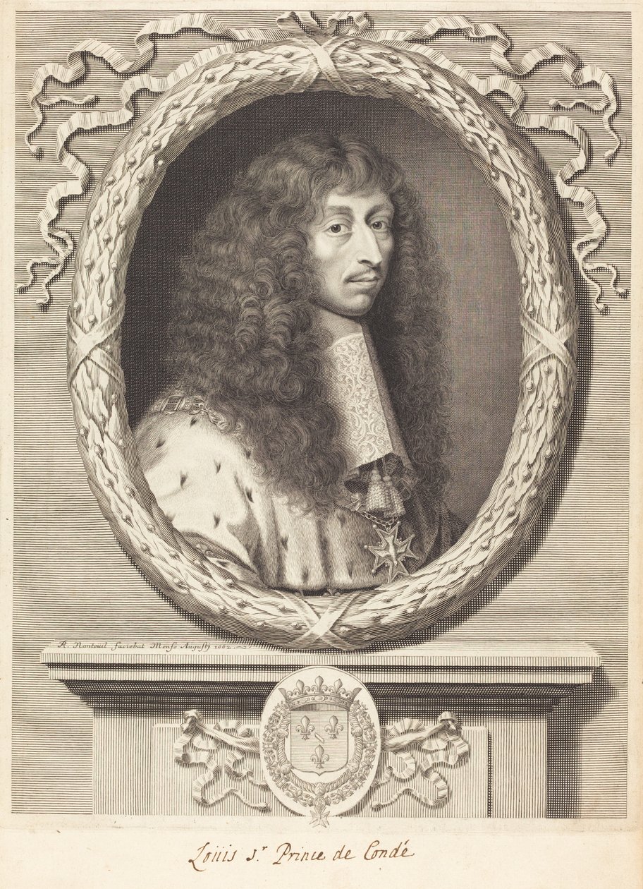 Louis II., Fürst von Condé von Robert Nanteuil