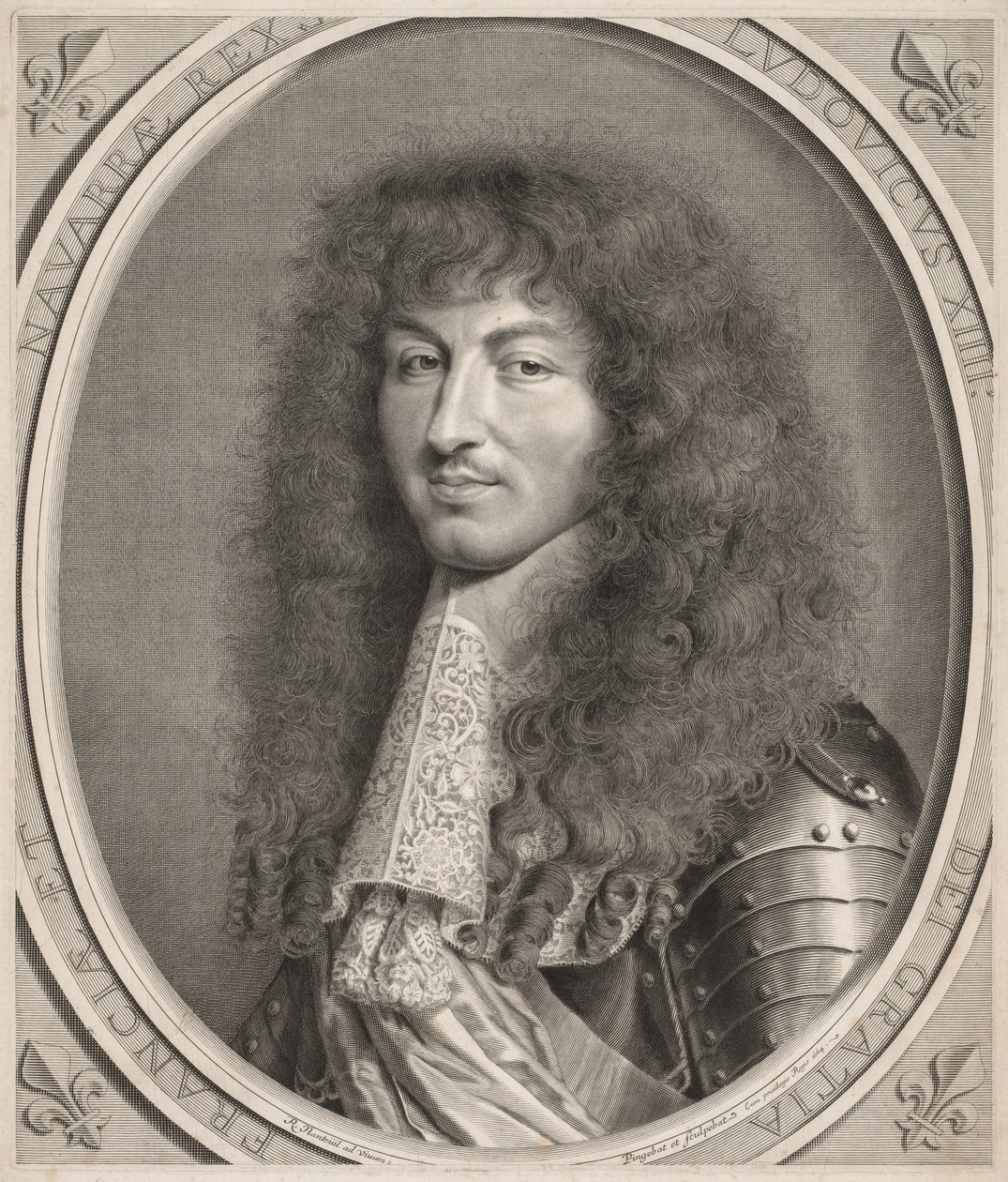 Ludwig XIV. von Robert Nanteuil
