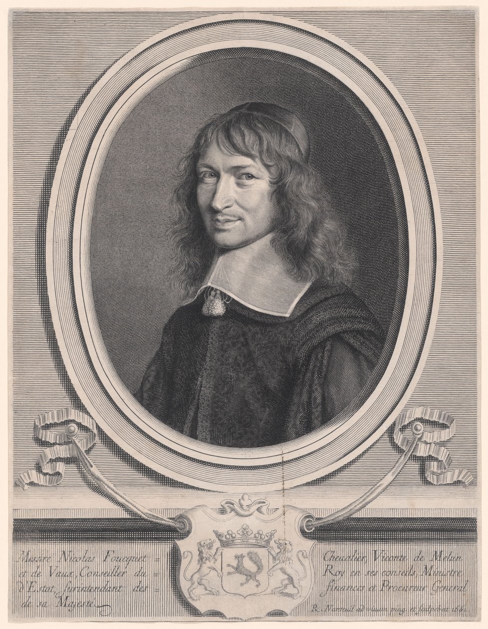 Nicolas Fouquet, Superintendent der Finanzen (1615-1680) von Robert Nanteuil