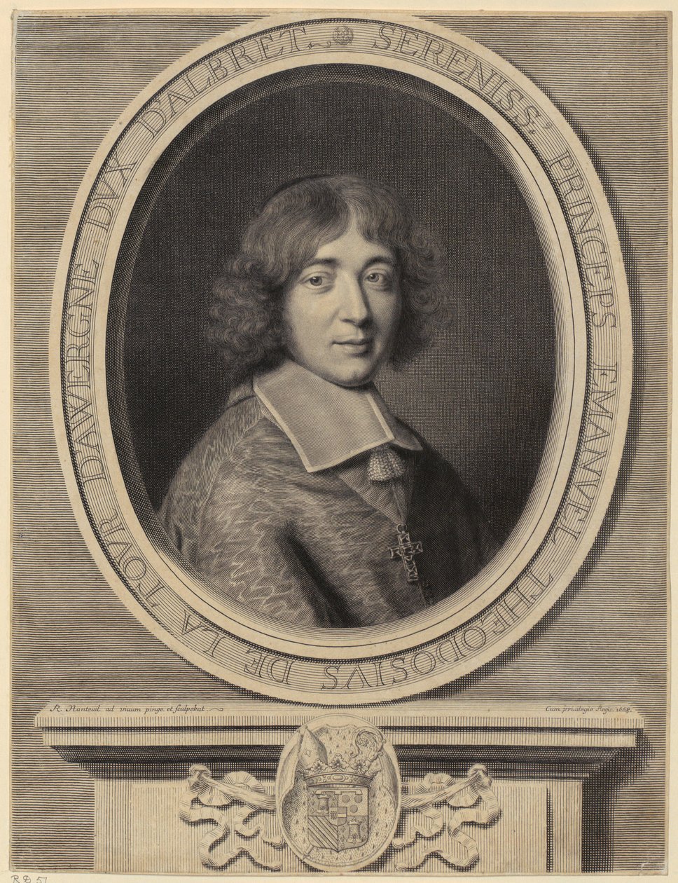 Porträt von Emmanuel-Théodose de La Tour d
