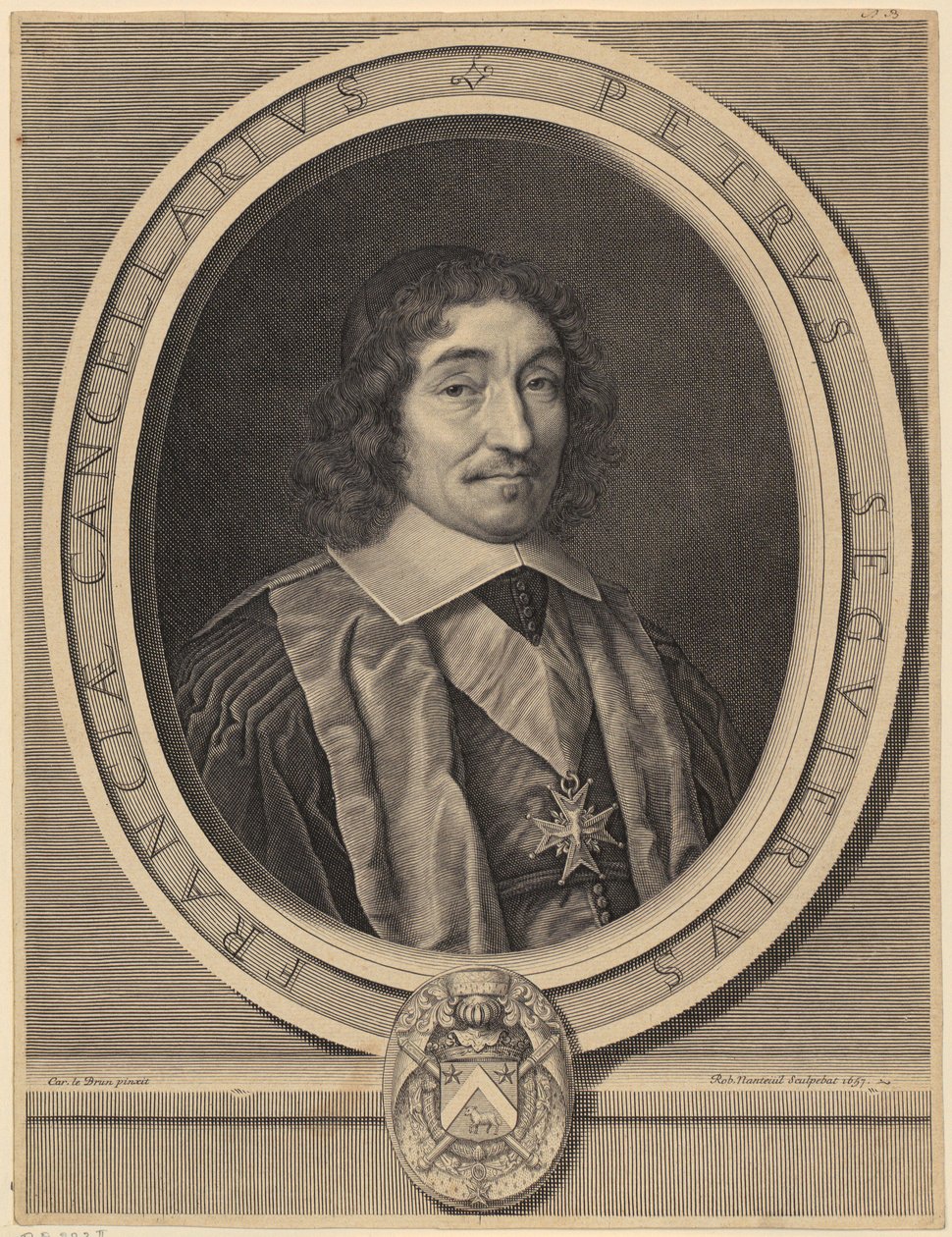Porträt von Kanzler Pierre Séguier von Robert Nanteuil