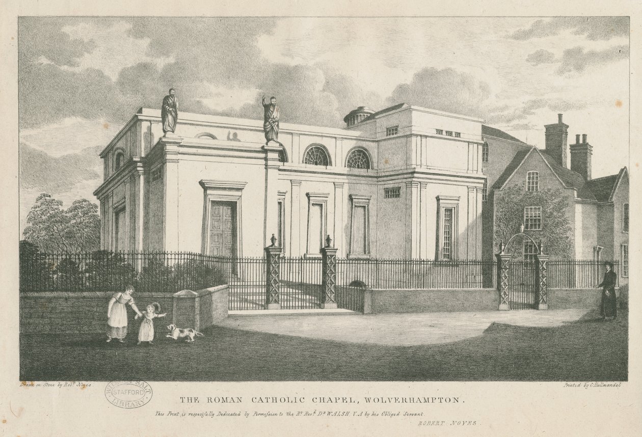Wolverhampton - Die römisch-katholische Kapelle von Robert Noyes