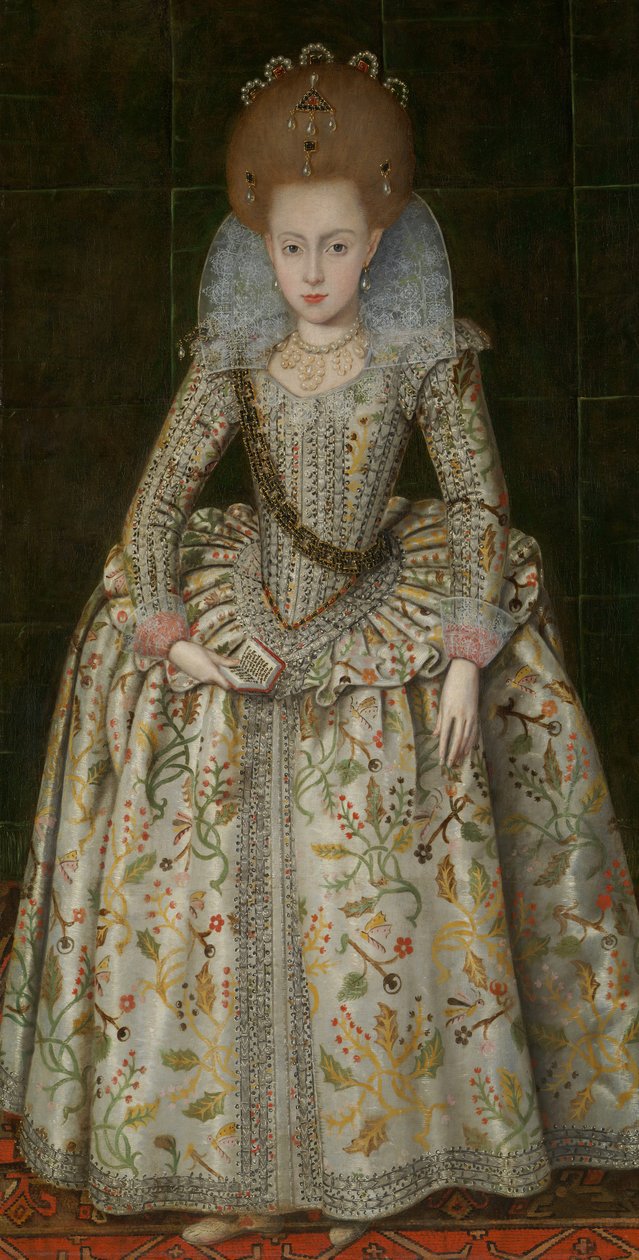 Prinzessin Elizabeth, spätere Königin von Böhmen von Robert Peake I