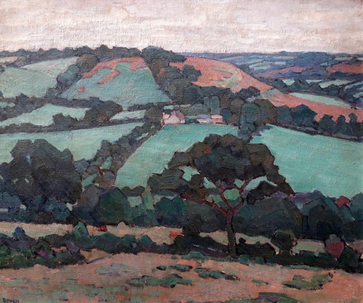 Brimley Hill, Devon von Robert Polhill Bevan