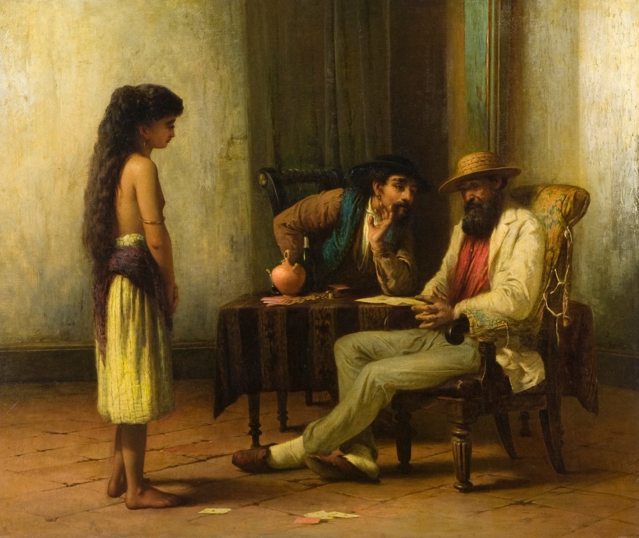 Das Quadroon-Mädchen, ca. 1855–73 von Robert RSA Gavin