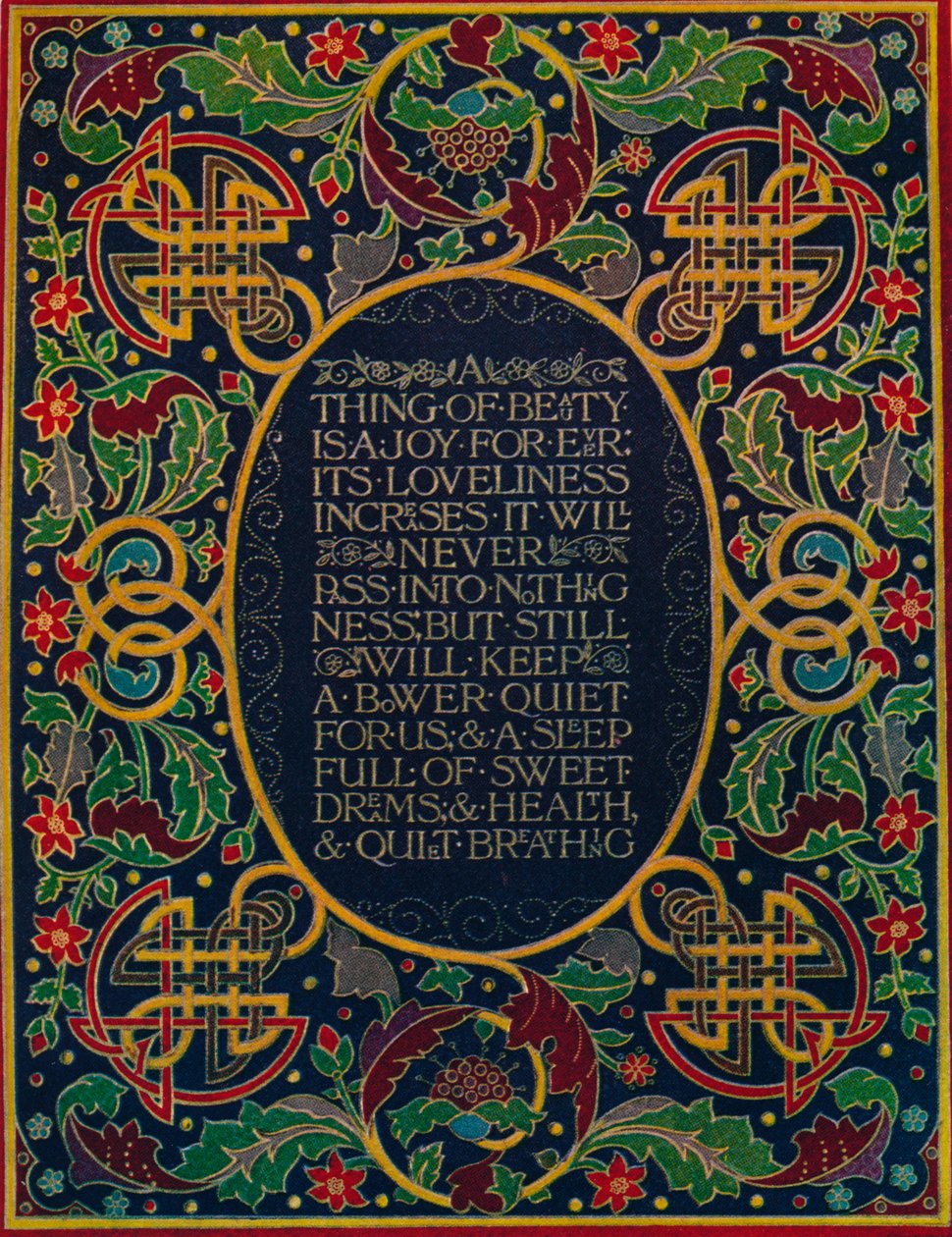 Doublure in Levant-Marokko, mit Einlage und Werkzeug, ca. 1880, 1914 von Robert Riviere