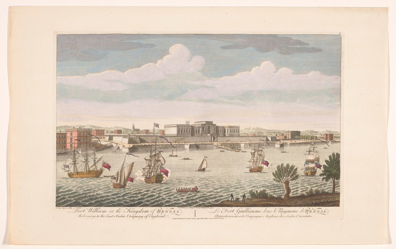 Ansicht von Fort William in Kalkutta von Robert Sayer