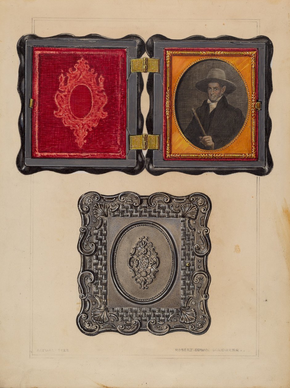 Daguerreotypie-Gehäuse von Robert Schuerer