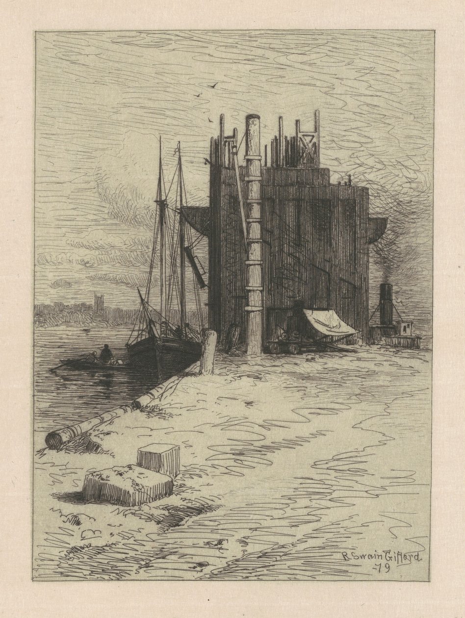 Kohlenlager in New Bedford von Robert Swain Gifford