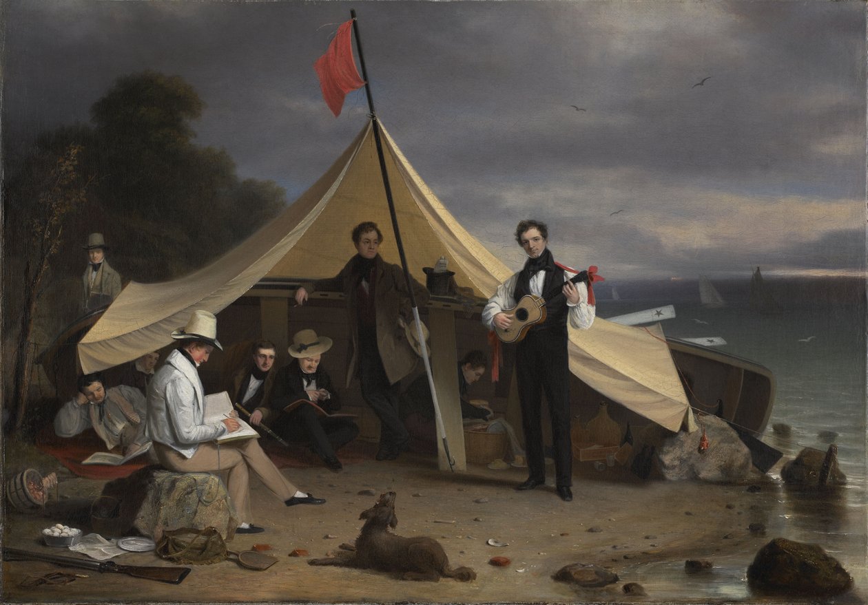 Der Greenwich Boat Club von Robert Walter Weir