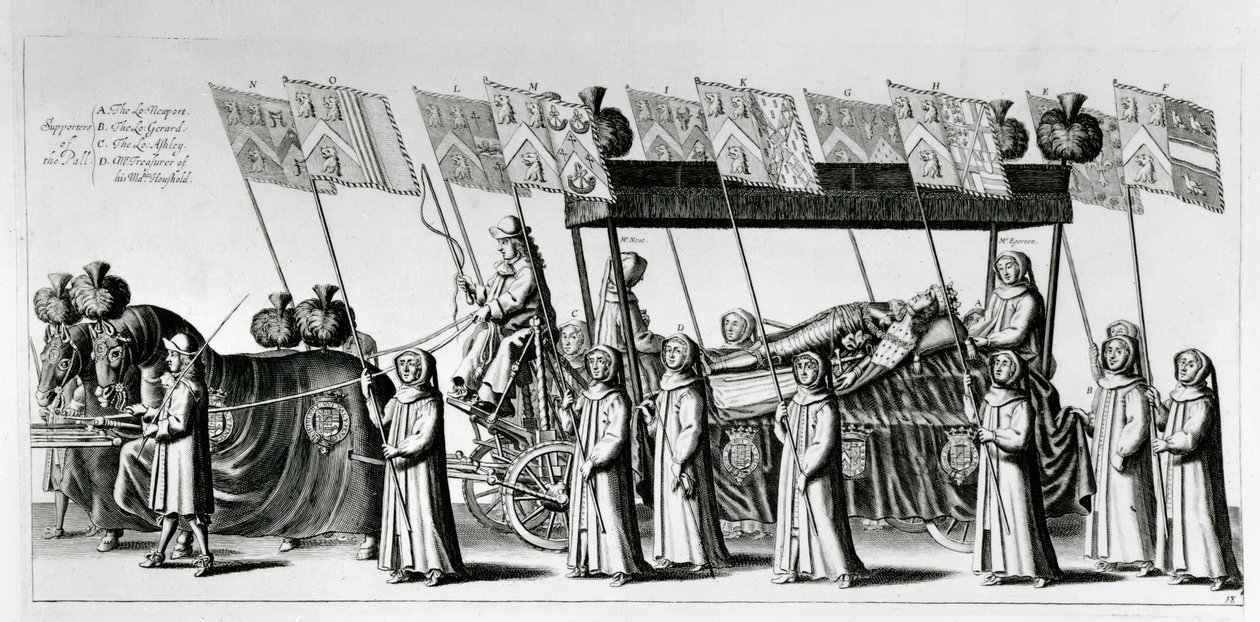 Staatsbegräbnis von George Monck, 1. Herzog von Albemarle, 1671 von Robert White