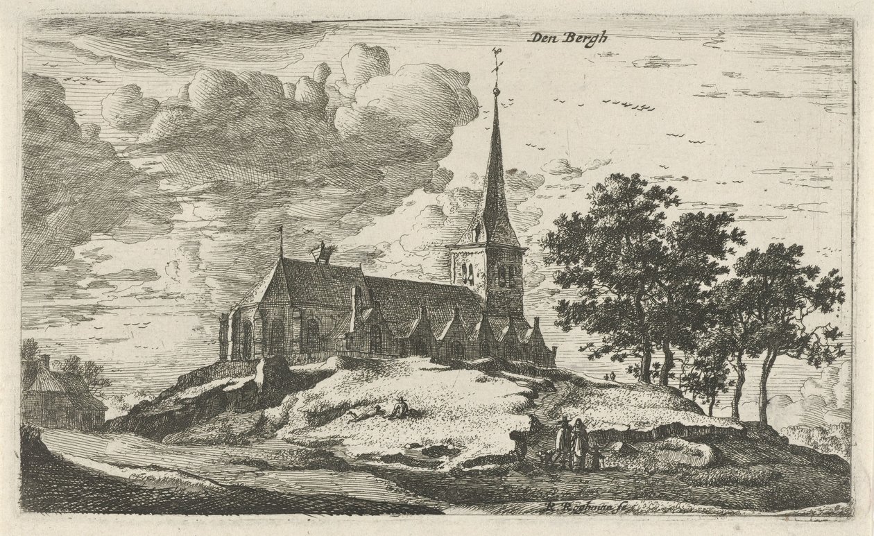 Kirche in Nederhorst den Berg von Roelant Roghman