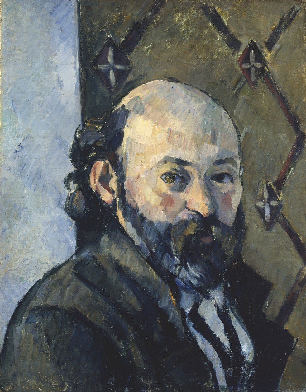 Kopie nach einem Selbstporträt von Cezanne, 1925 von Roger Eliot Fry