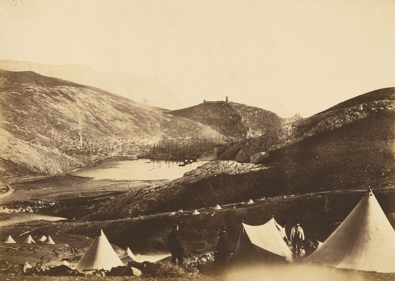 Balaklava vom Wachhügel von Roger Fenton
