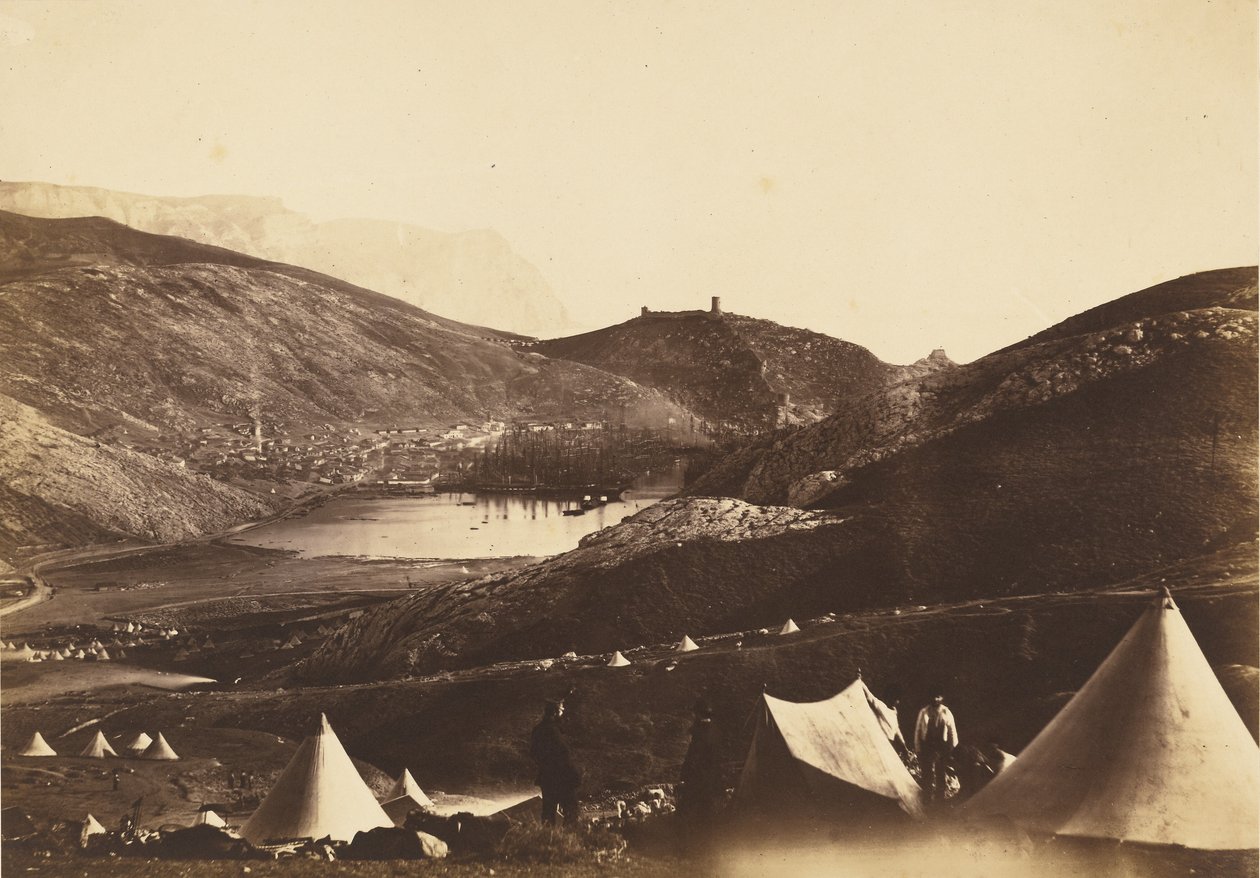 Balaklava vom Wachhügel von Roger Fenton