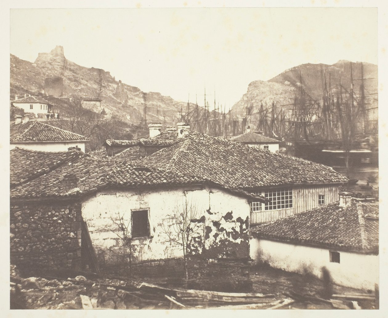 Hütten in Balaklawa von Roger Fenton