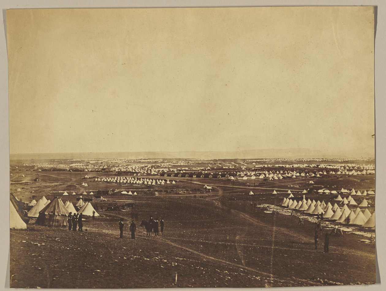 Das alliierte Lager vor Sebastopol von Roger Fenton
