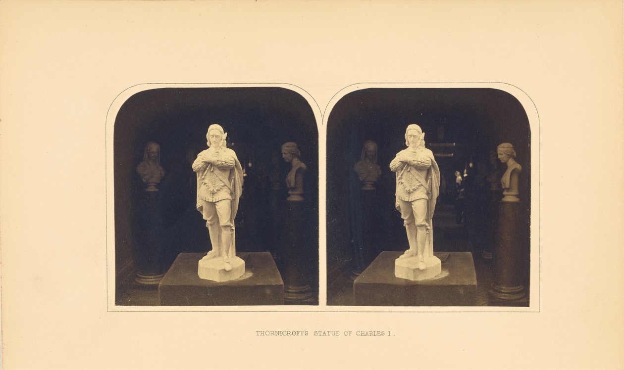 Thornicrofts Statue von Charles I von Roger Fenton