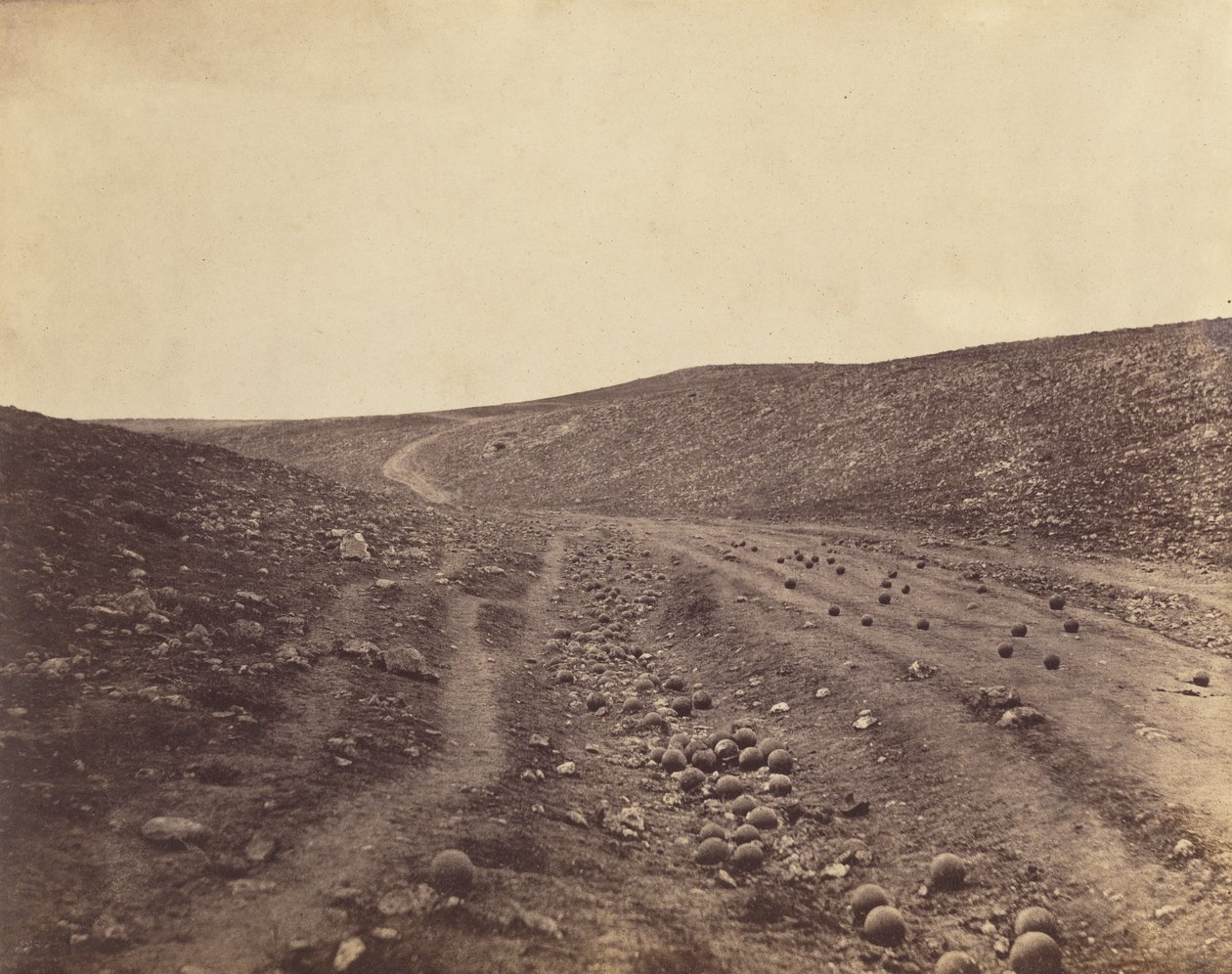 Tal des Todesschattens von Roger Fenton