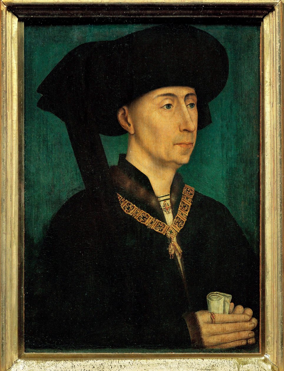 Philippe der Gute, Herzog von Burgund, Kopie, um 1500 von Rogier van der (after) Weyden