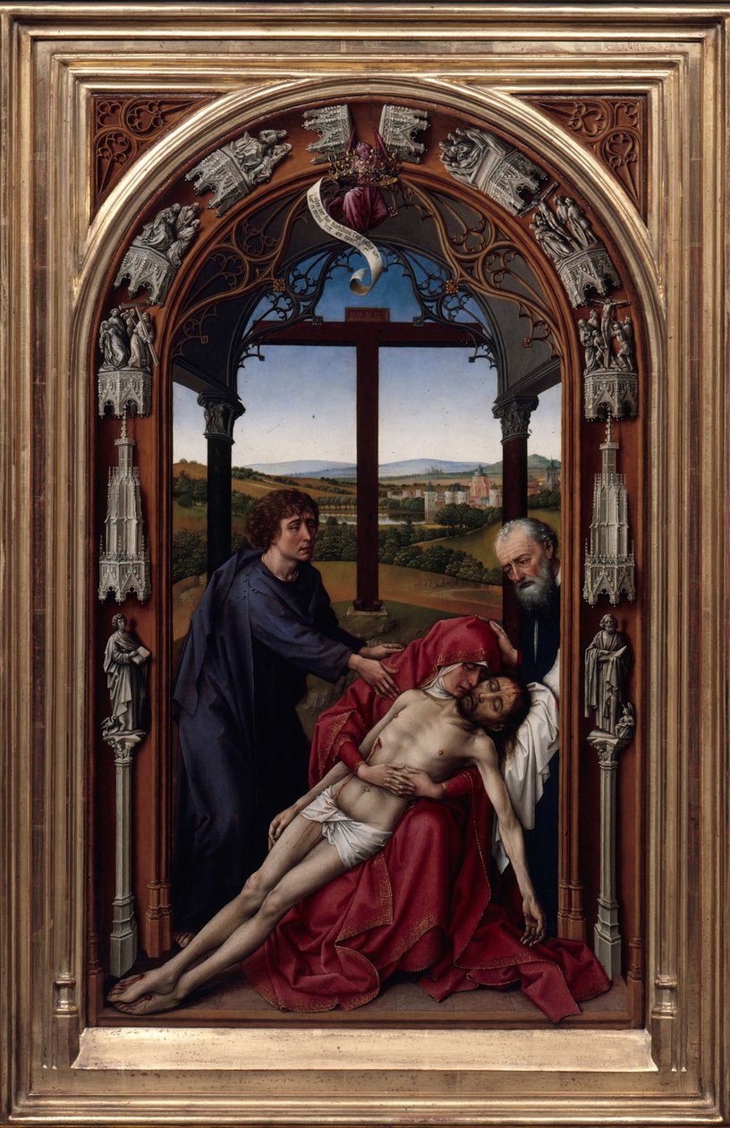 Der Altar Unserer Lieben Frau Miraflores, um 1440 von Rogier van der Weyden