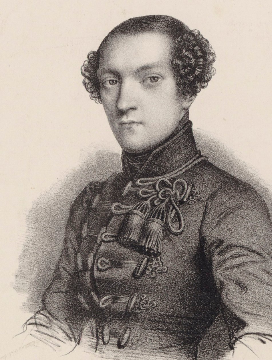 Porträt des Pianisten und Komponisten Antoine de Kontski 1817-1899 von Romain Cazes