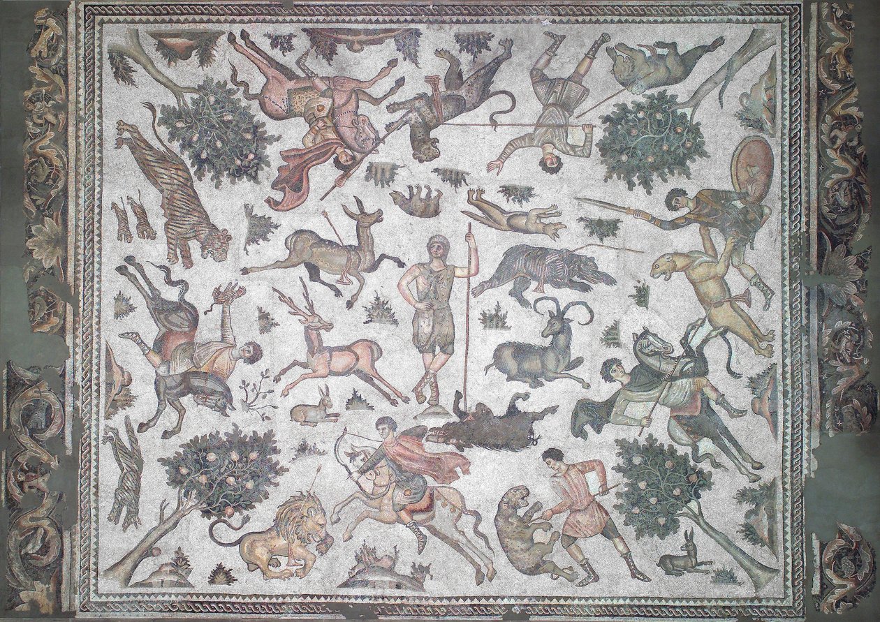 Worcester Jagdszene von Roman Roman