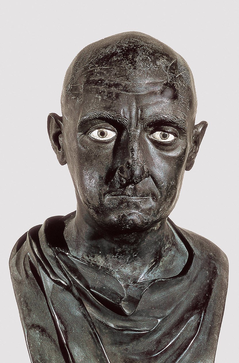 Büste von Publius Cornelius Scipio Africanus von Roman