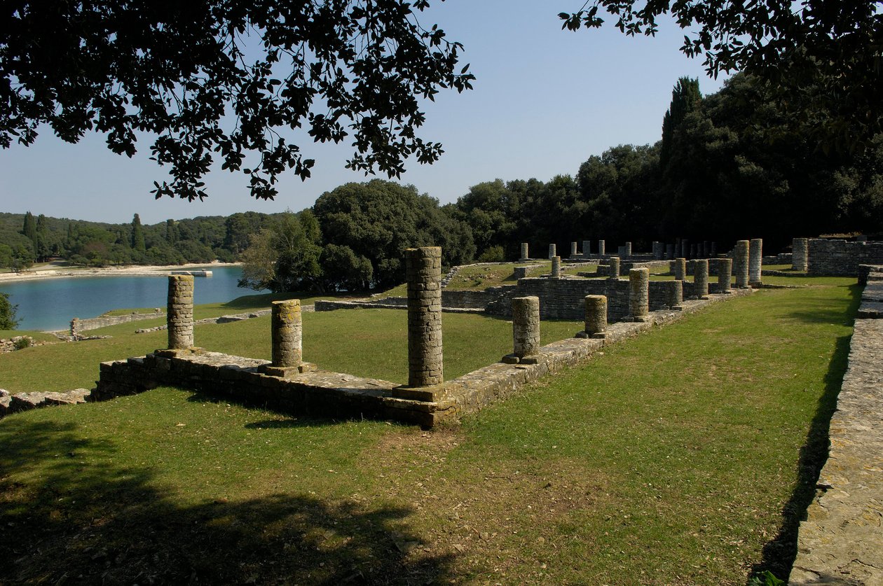 Die römische Villa in der Verige-Bucht, Brijuni, Kroatien von Roman