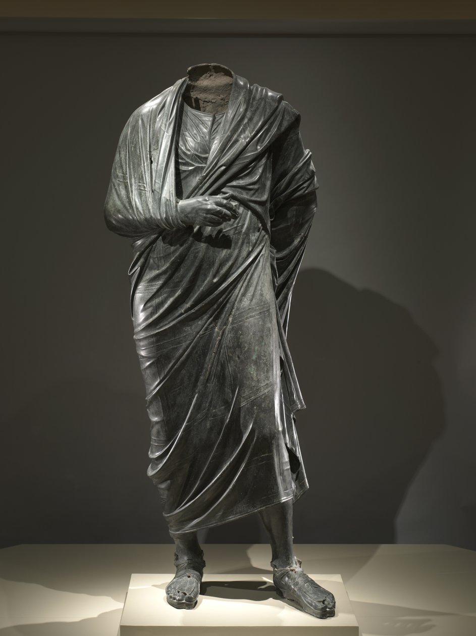 Der Kaiser als Philosoph, wahrscheinlich Marcus Aurelius von Roman Imperial Period