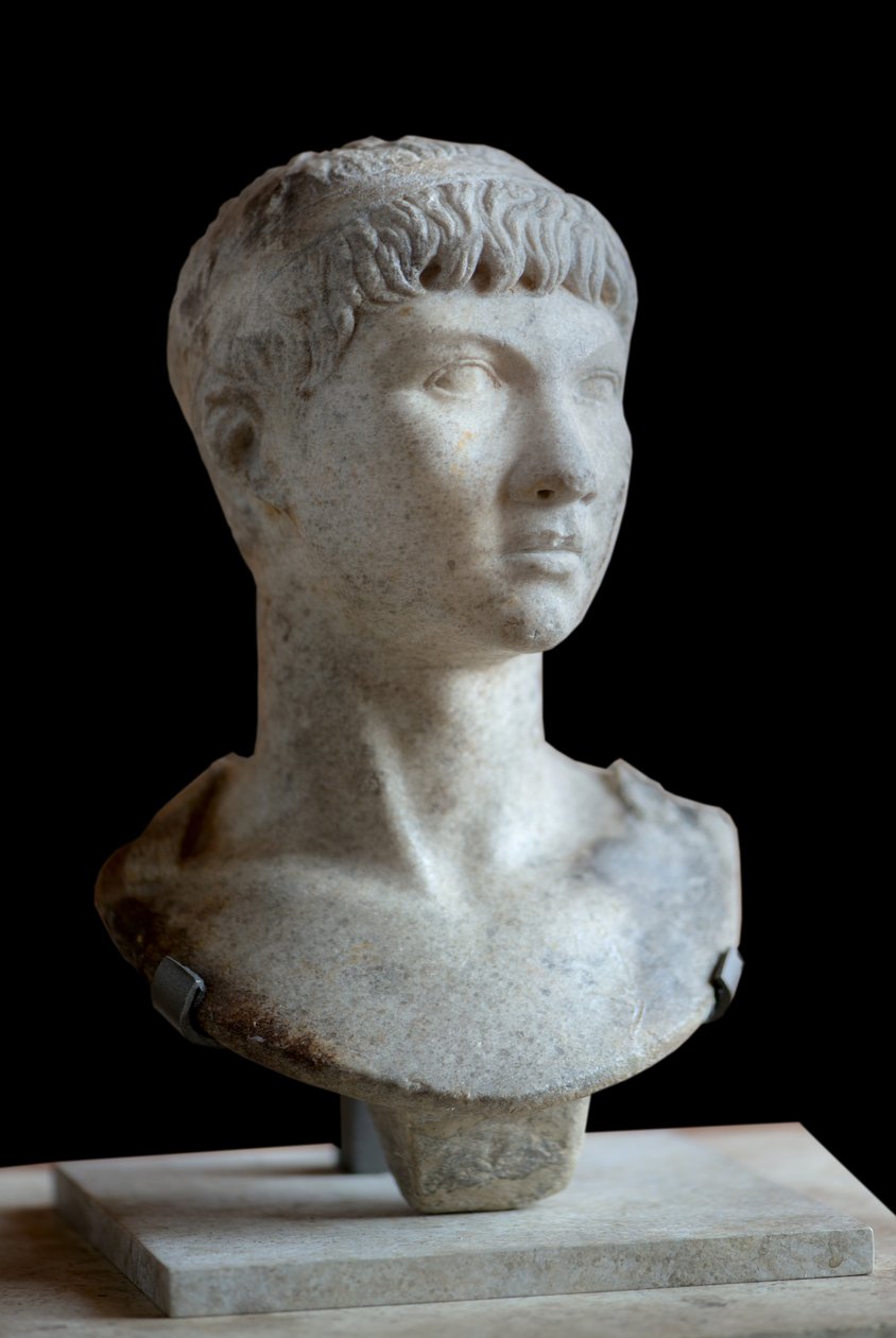 Kunst Rom Büste des Ptolemaios von Mauretanien (10 v. Chr. - 40 n. Chr.) Marmor von Roman Roman