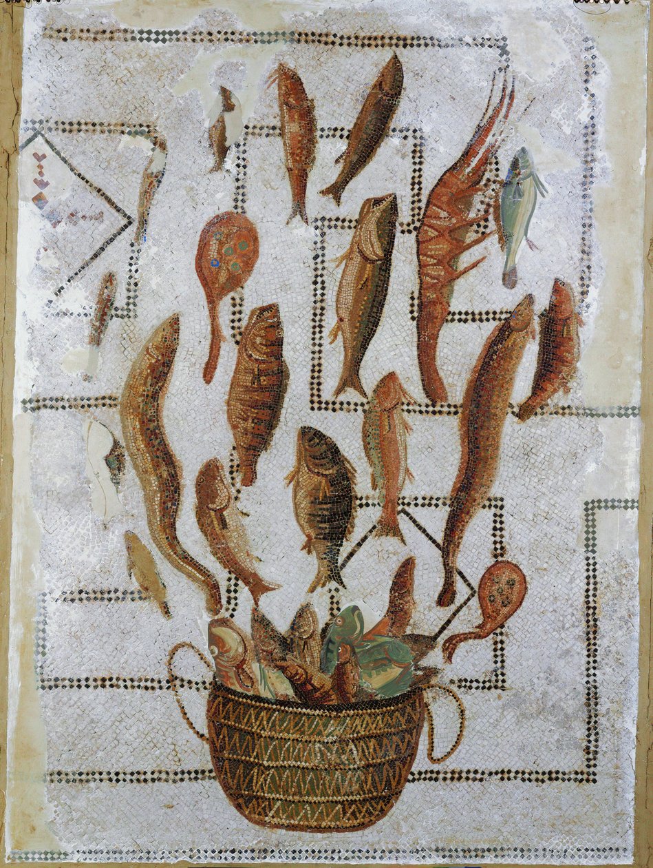 Fische entkommen aus einem Korb von Roman Roman
