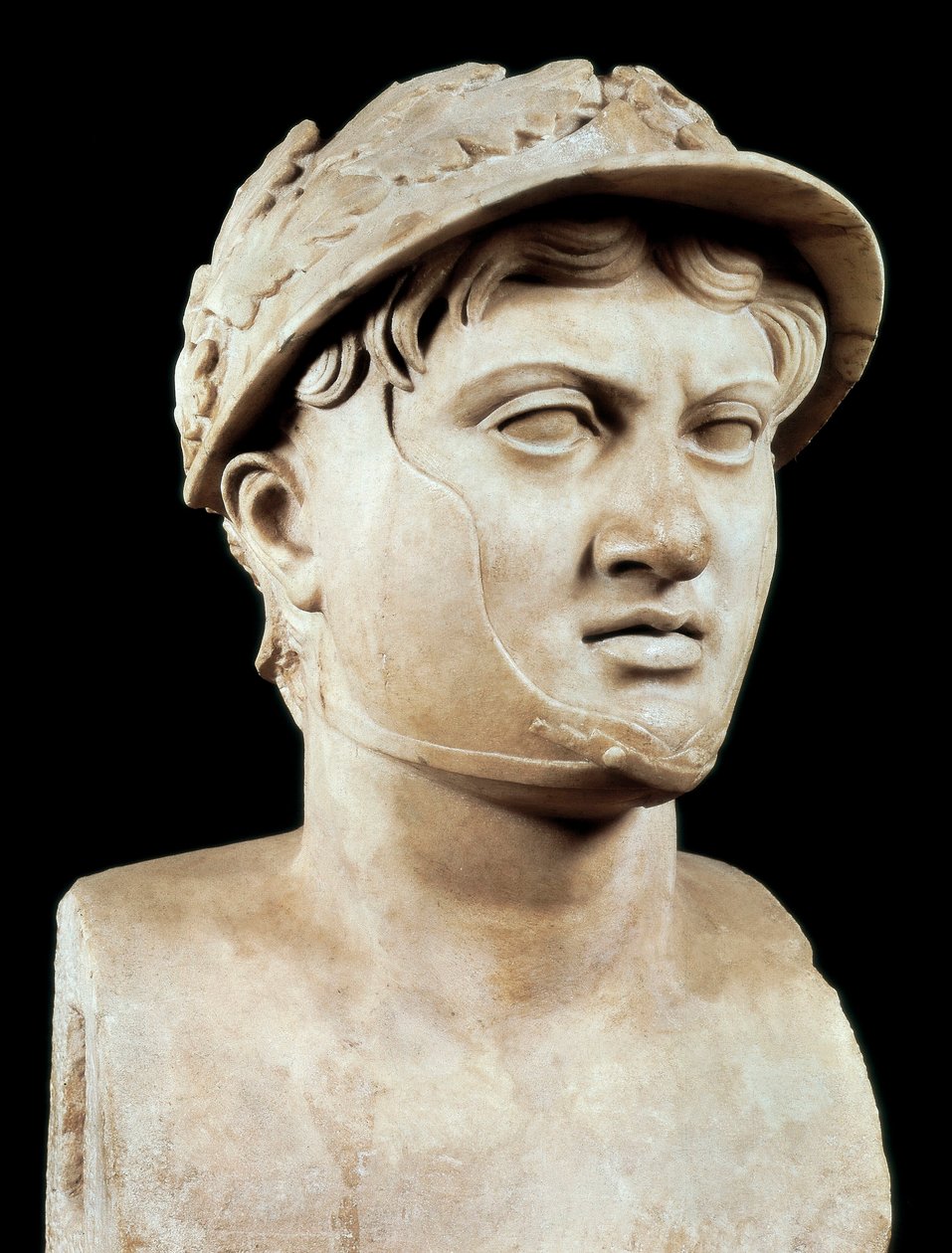 Römische Kunst: Büste von Pyrrhus I. (319-272 v. Chr.) von Roman Roman