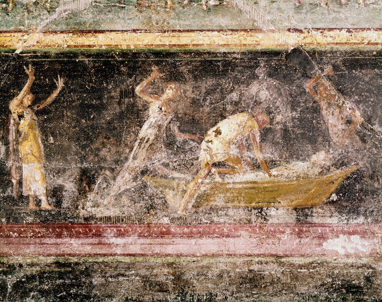 Römische Kunst: Das Urteil von Bakenranef (Bocchoris), König von Ägypten (Detail) von Roman Roman