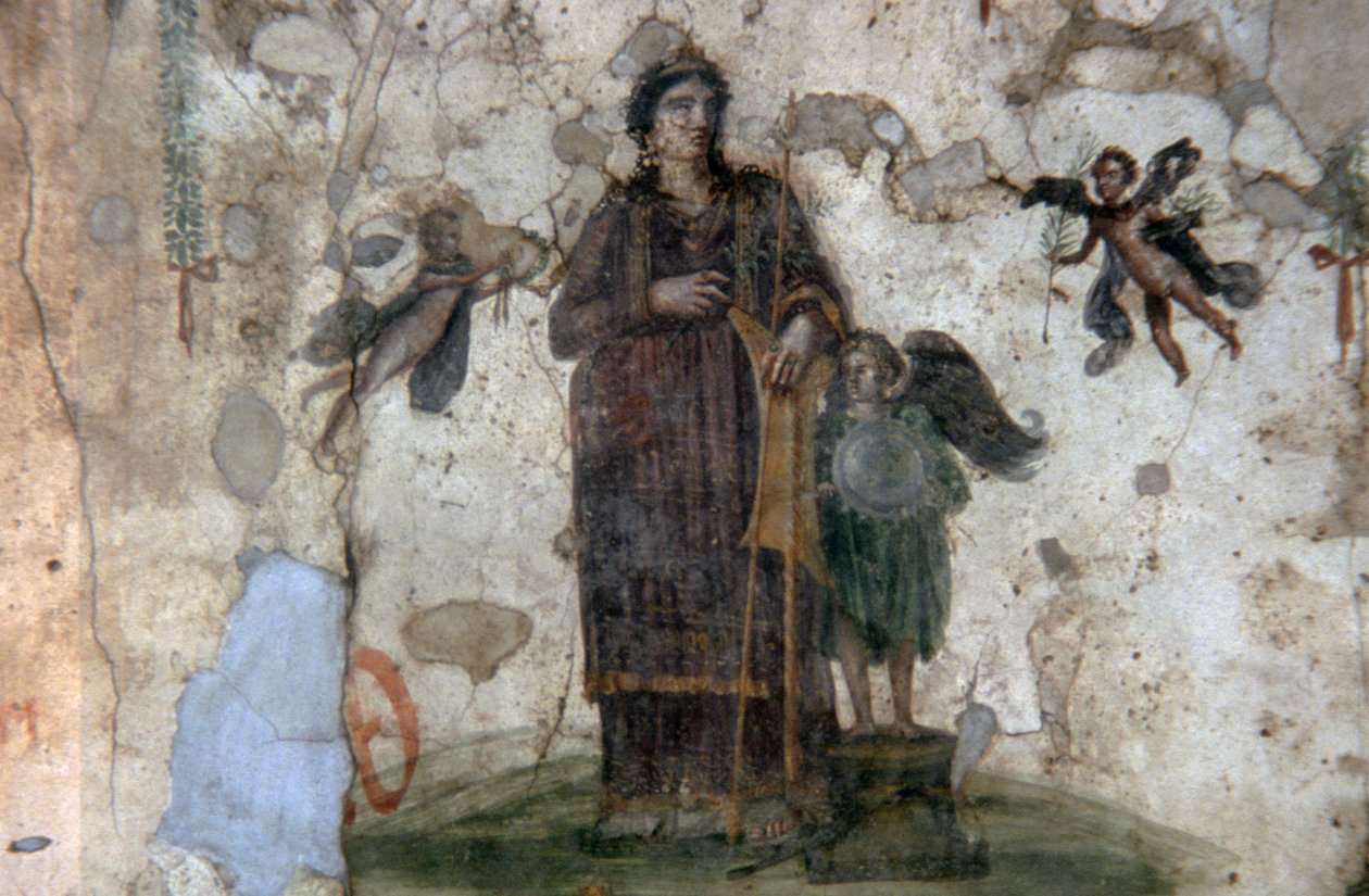 Venus Pompeiana, Fresko aus der Taberna der Vier Götter, Via dell